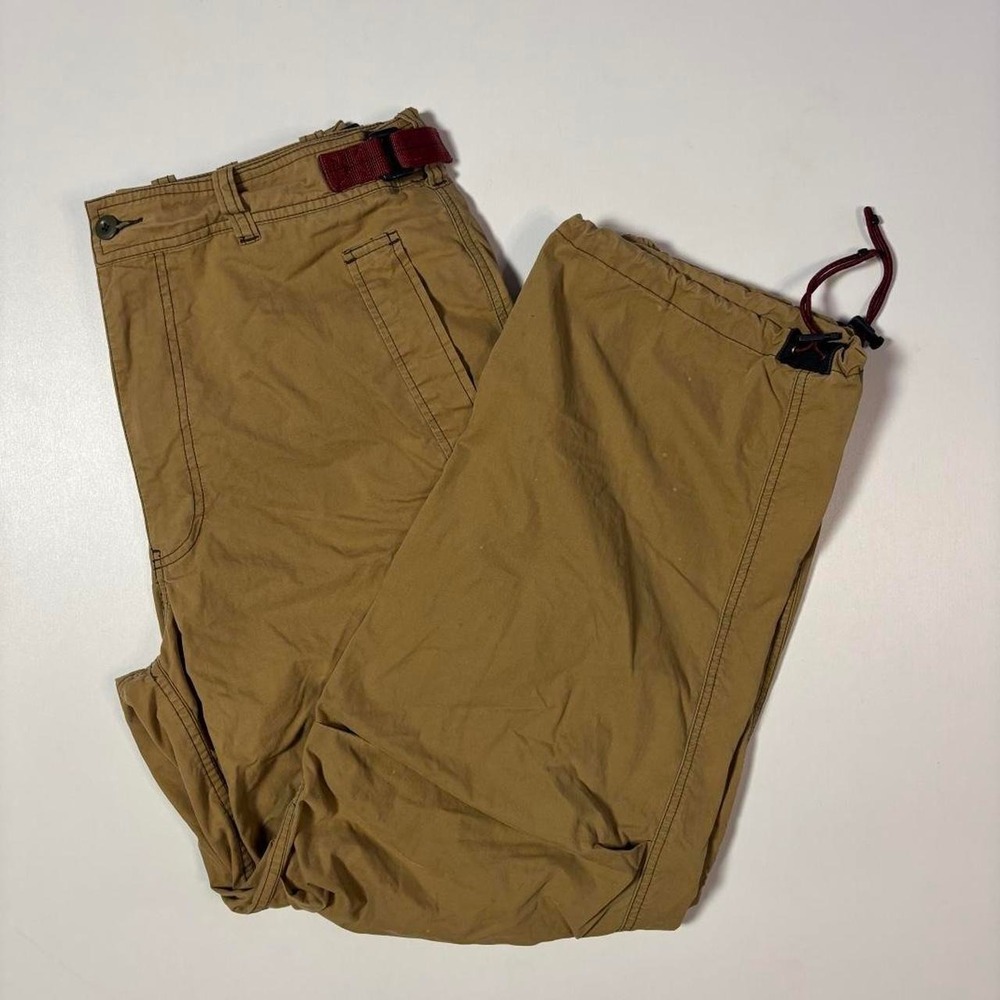 Vintage Khaki Abercrombie & Fitch Convertible Trail Paratrooper Y2k Pants - M